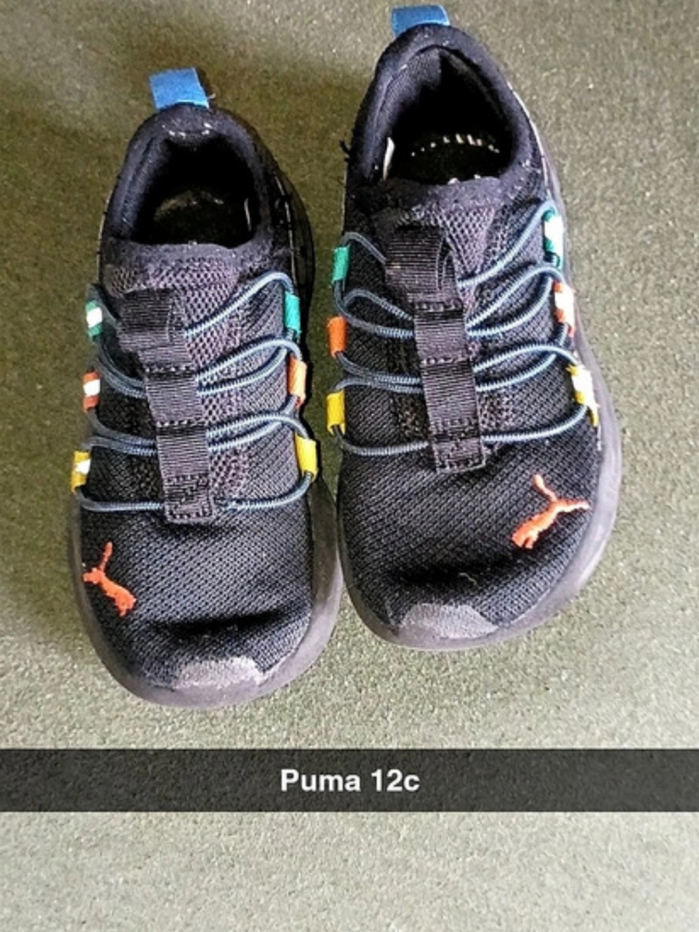 PUMA Kids Softride One4All Pinball Slip-On Sneakers - Size 12C